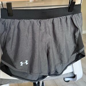 Under Armour Women's Gray & Black Shorts - Size XS